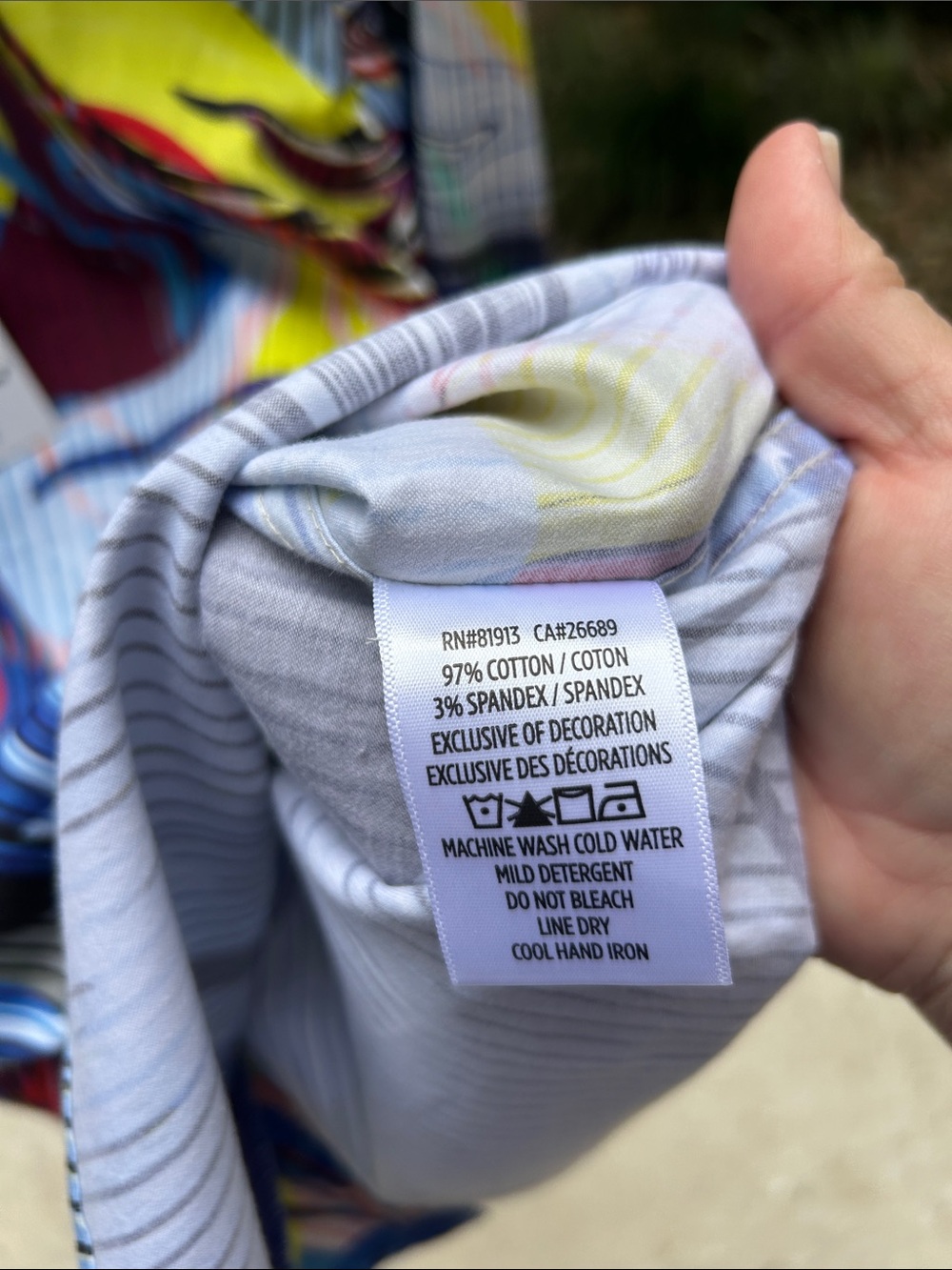 Robert Graham Multicolor Swirl Print Button-Down Shirt - Picture 11 of 11